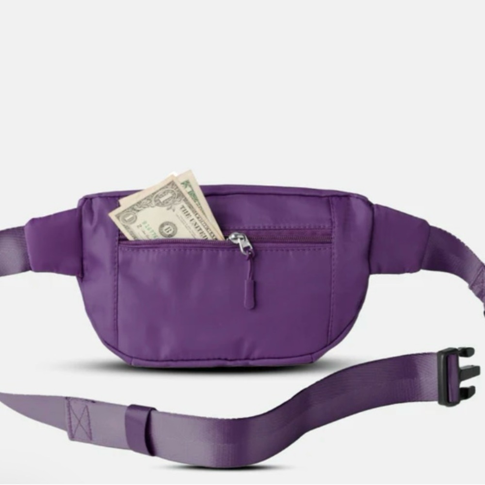 The Fold is Purple Crossbody Bag - Picture 6 of 8